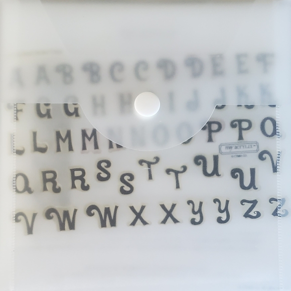 Close To My Heart Swirl Stroke Caps Clear Acrylic Stamps (C1078) - Picture 2 of 3